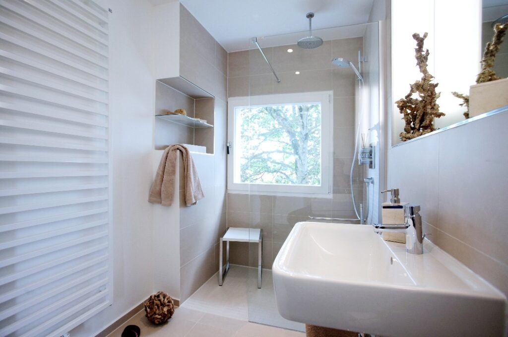 Badezimmer nach Renovierung