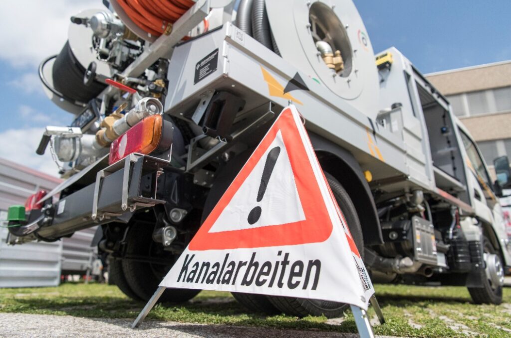 Kanalbauarbeiten